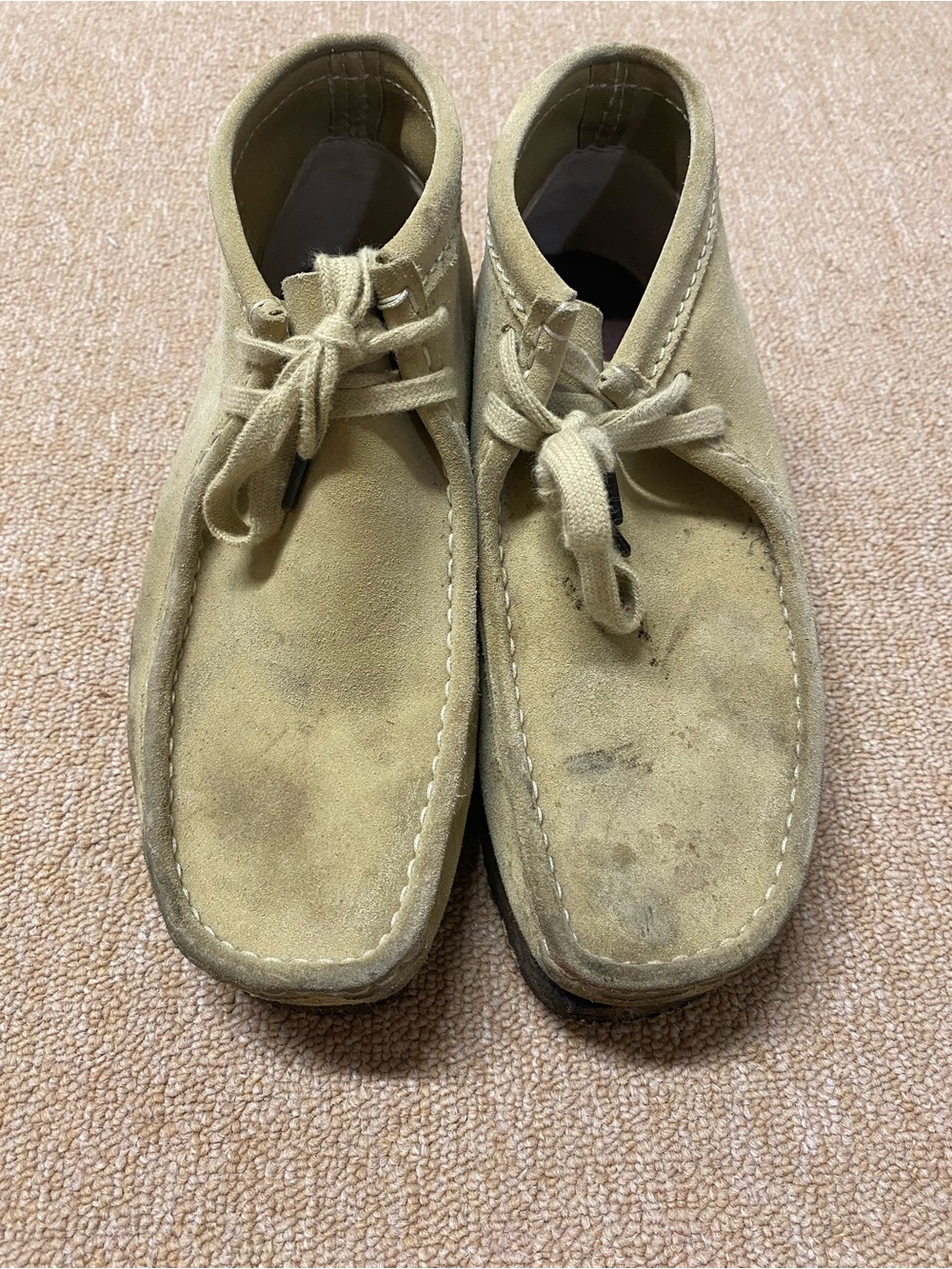 Clark Wallabee Boot in Tan